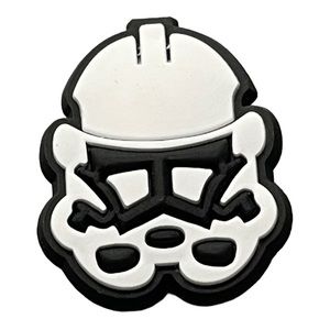 💕3/$13💕STAR WARS STORM TROOPER CROC CHARM